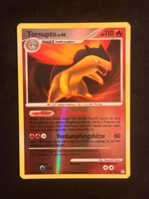 Pokemon Tornupto Mysterious Treasures Pokémon