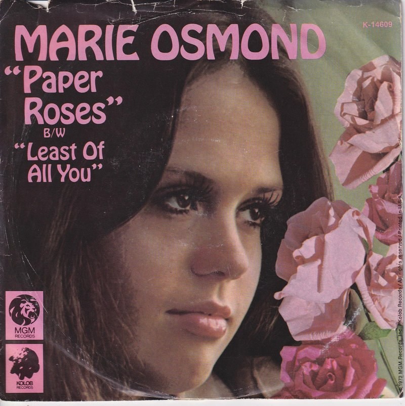 Marie Osmond – Paper Roses (USA) ++ used ++