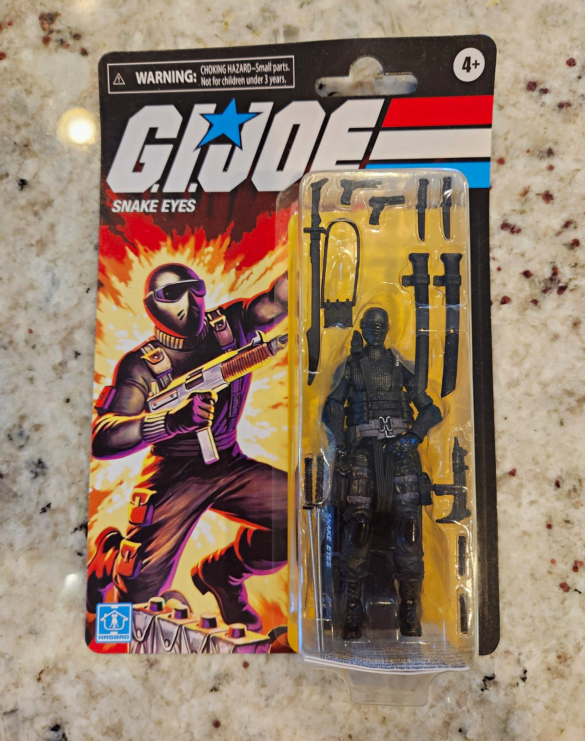 Hasbro Gi Joe Retro Collection Modellino Occhi di Serpente 3,75"
