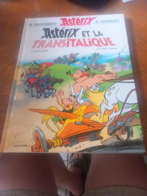 Astérix et la transitalique