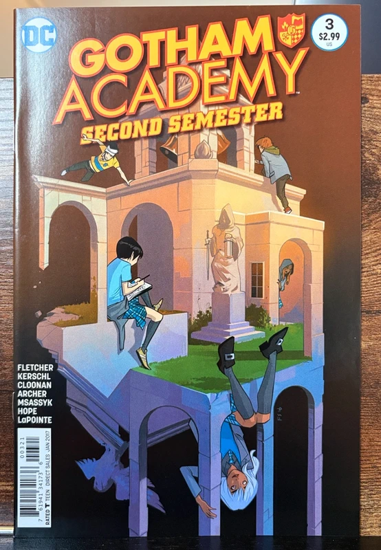 Gotham Academy: Second Semester #3 Fiona Staples variant cover (DC Comics)