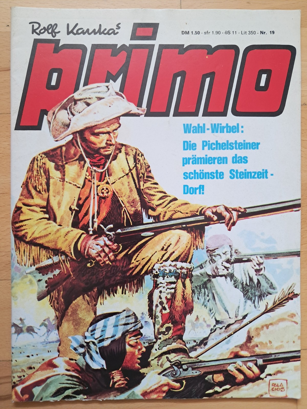 Primo n.19 del 1973 con Manos Kelly, Principe Cuore di Ferro, Misha, Kronan... - OTTIMO