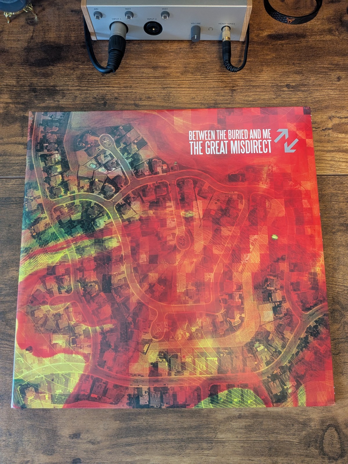 Between The Buried And Me - The Great Misdirect 2xLP Green & Yellow Starburst NM