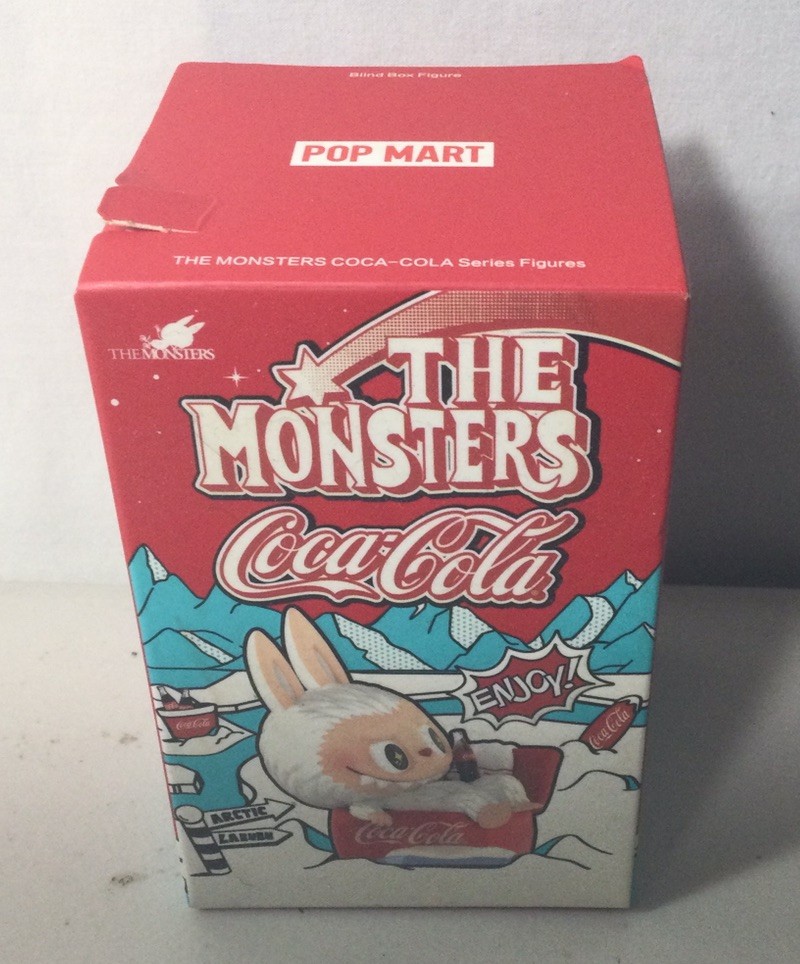 100% Genuine POP MART USA The Monsters Coca-Cola Labubu Collectible Toy Figure