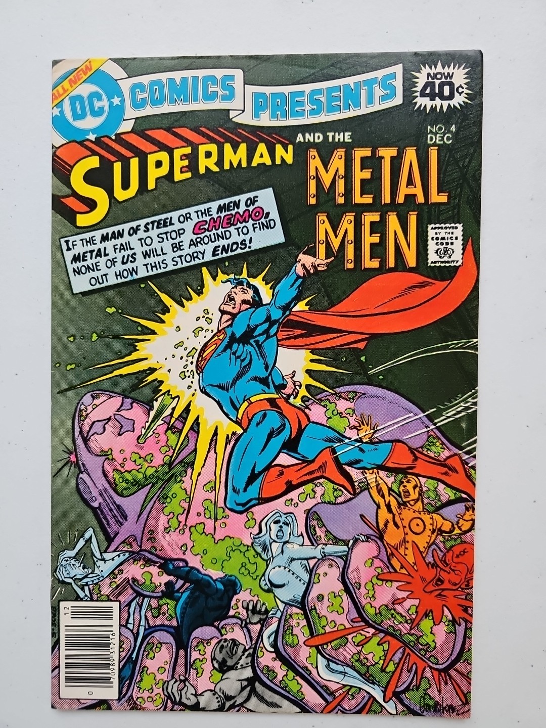 DC Comics Presents 1982 #4 Superman And The Metal Men