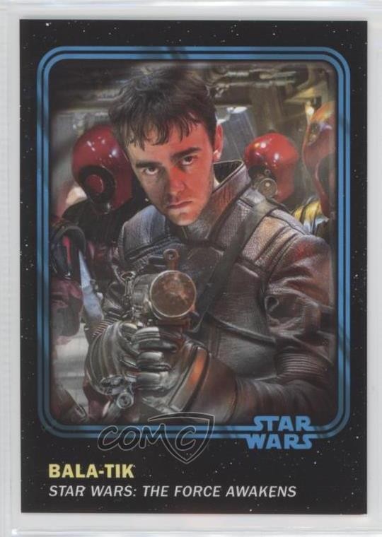 2016 Topps Star Wars Card Trader Physical Cards Blue Bala-tik #66 04ht