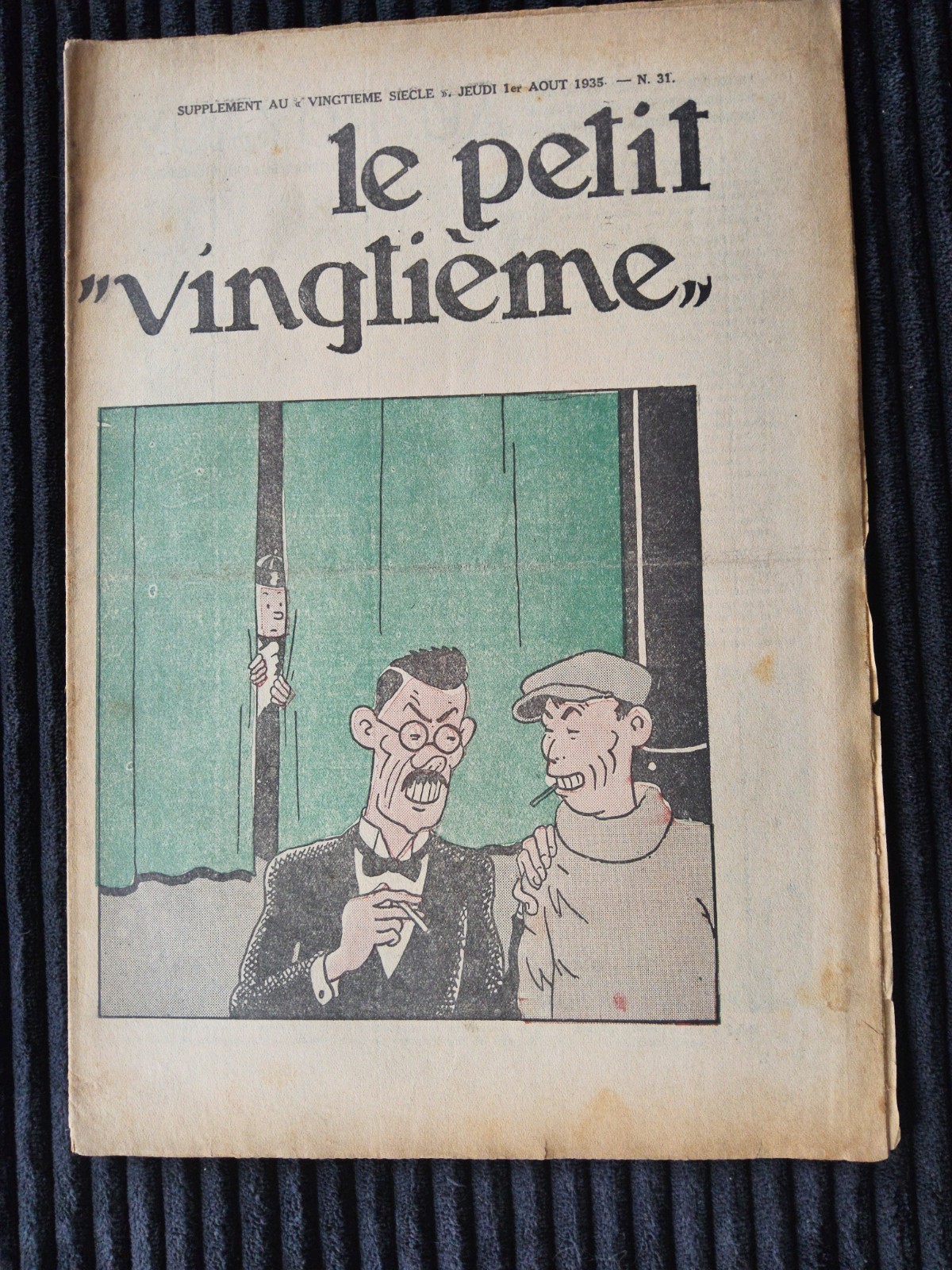 Tintin - Petit Vingtième - Numéro 31 de 1935