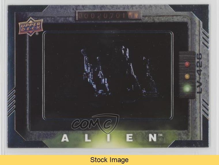 2017 Upper Deck Alien Movie Silver Foil Modern The Nostromo #1 READ 15fy