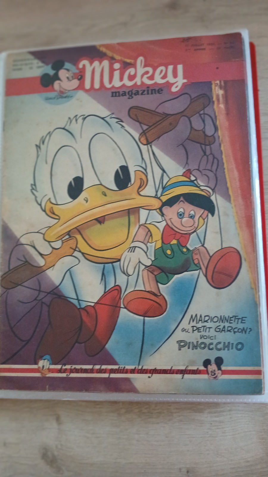 Mickey magazine n°92 Édition Belge.