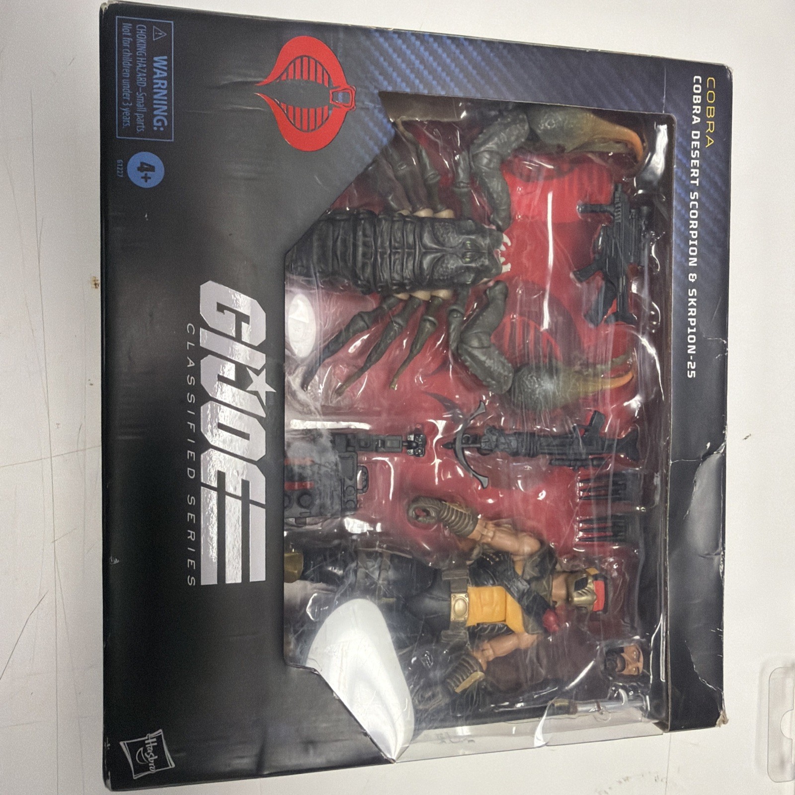 G.I. Joe Classified Series Cobra Desert Scorpion con SKRP10N-25 #180 (aperto)