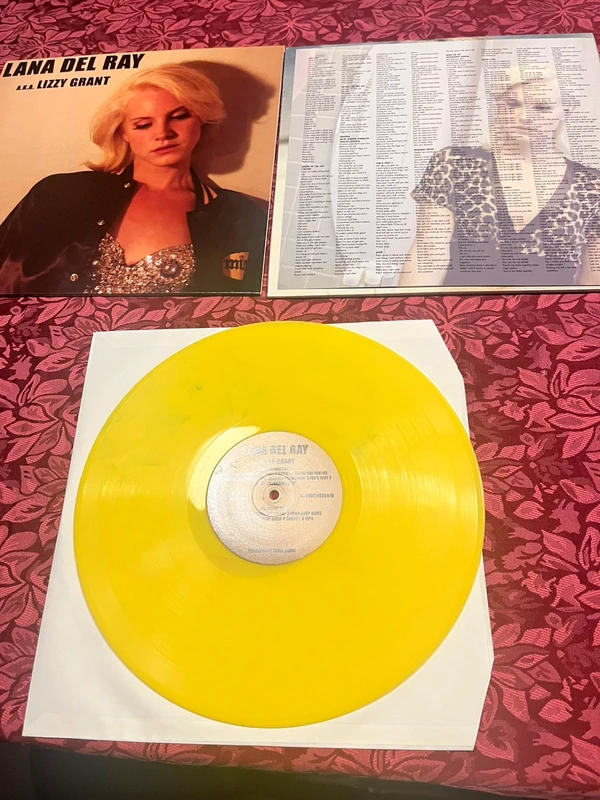 Lana Del Rey a.k.a. Lizzy Grant - vinile marble yellow nuovo