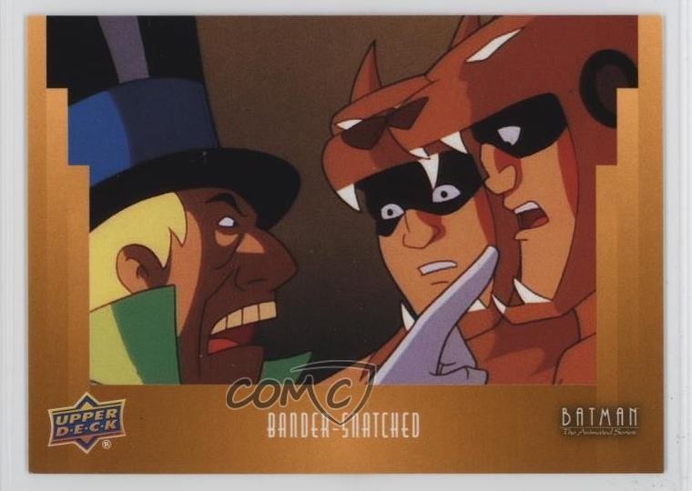 2026 Upper Deck Batman The Animated Series Orange 98/99 Bander-Snatched #64 1d1f