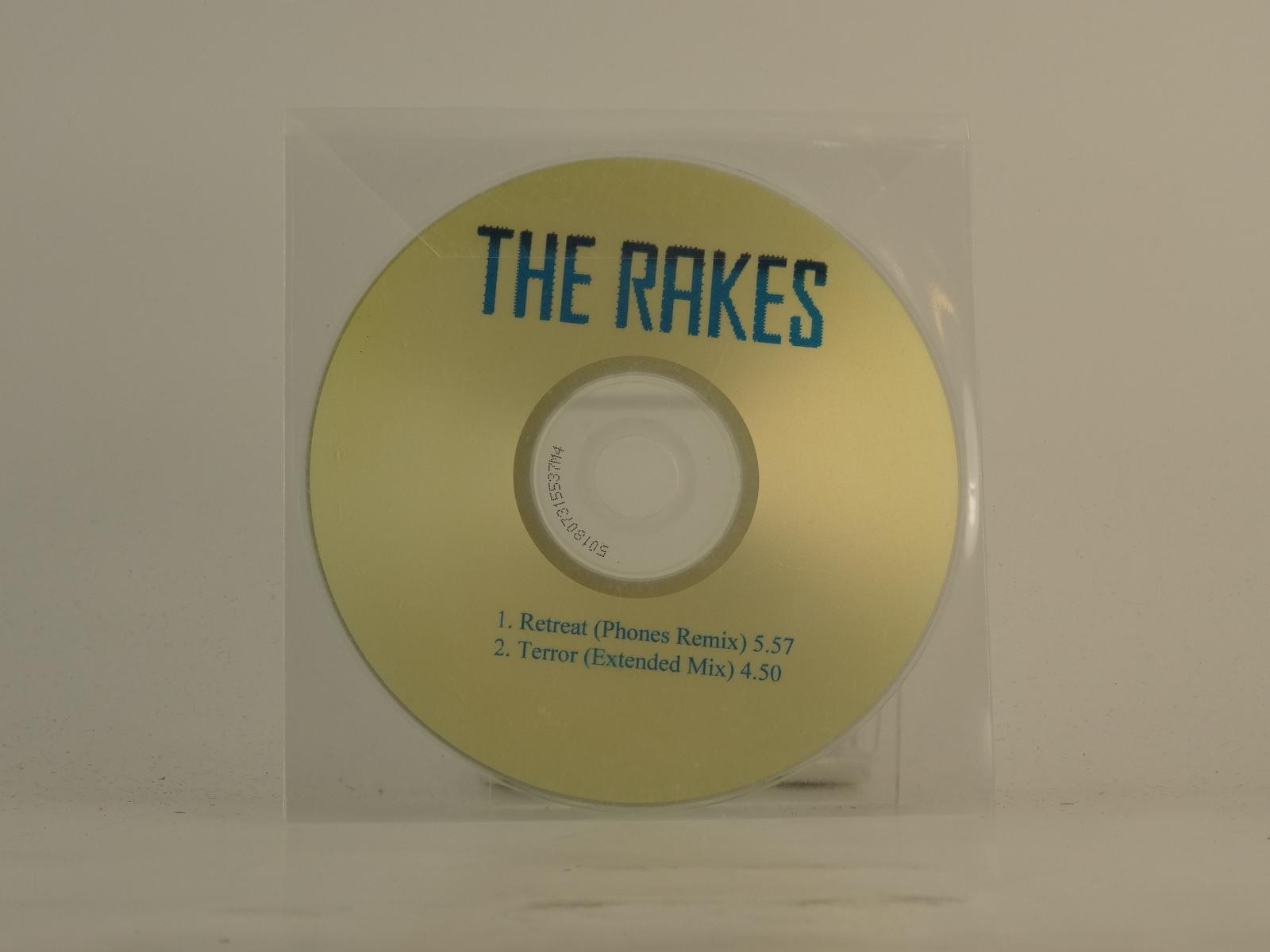 THE RAKES RETREAT (E4) 2 Track Promo CD Single including Plastic Sleeve 