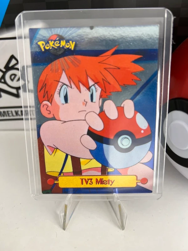 #TV3 Misty HOLO Deutsch Pokemon Karte Topps Chrome 1999 Vintage - Pokémon Karte TCG