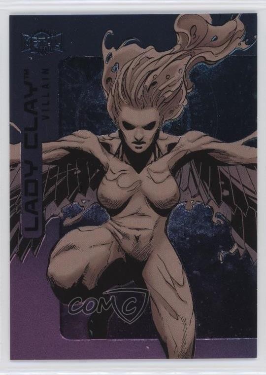 2025 Skybox Metal Universe Batman Harley Quinn FX 75/75 Lady Clay #128 f6d