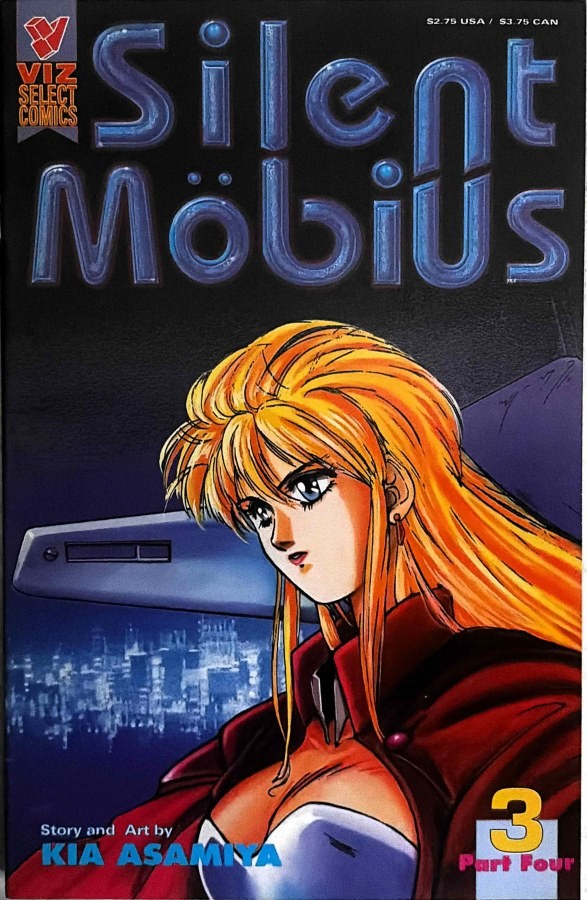 Silent Möbius Parte Quattro #3 (1993) Viz Fumetto