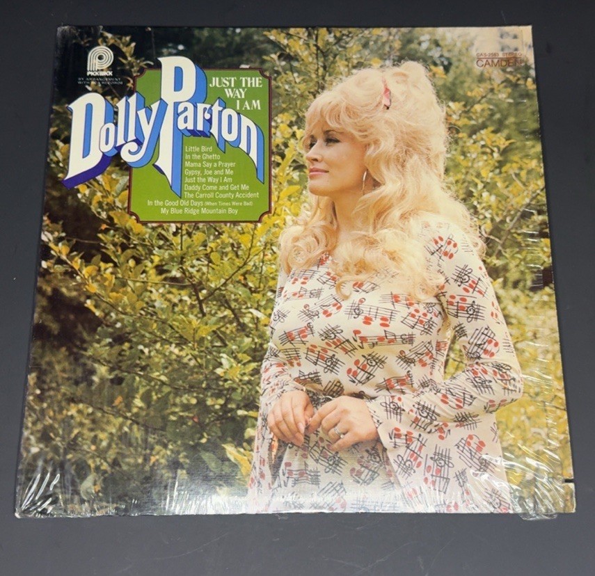 Dolly Parton Just The Way I Am Vinyl LP Record 1972 Pickwick - untested 