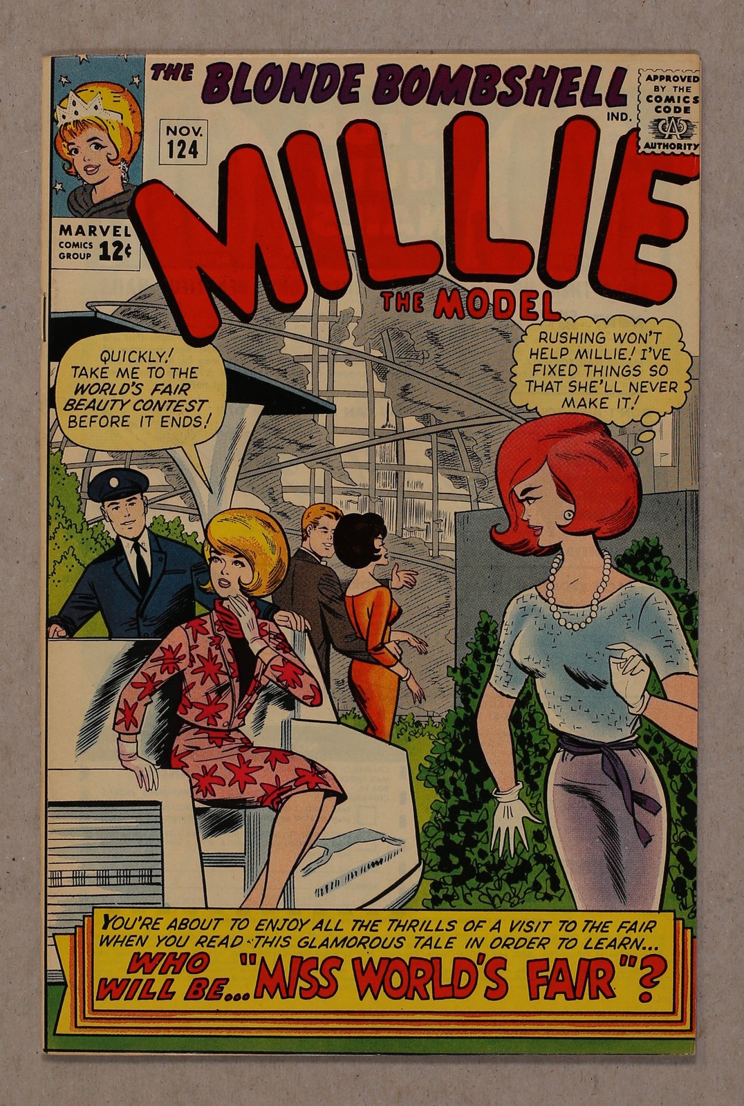Millie the Model #124 VF- 7.5 1964