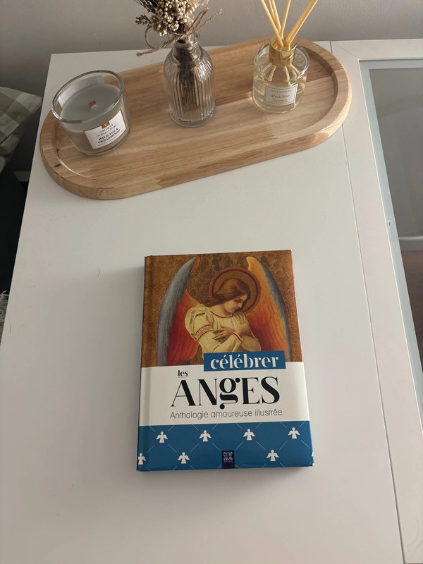 livre célébrer les anges - anthologie amoureuse illustrée