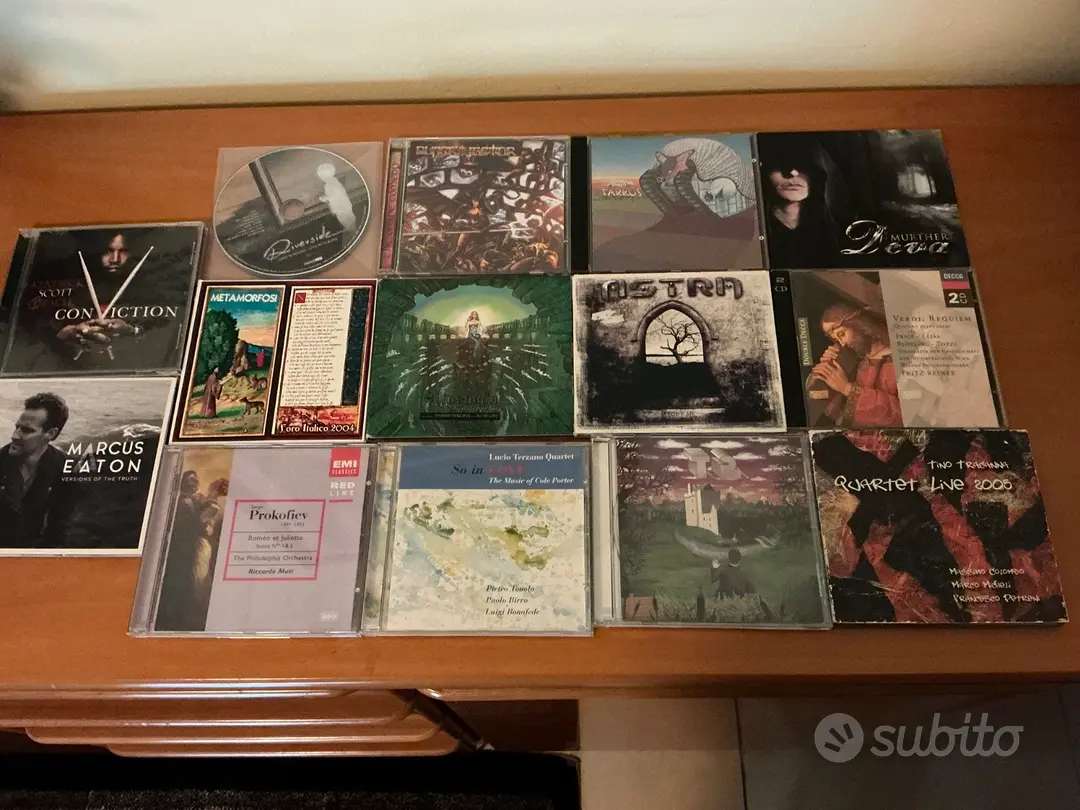 In blocco 15 cd rock progressivo,jazz,classica 