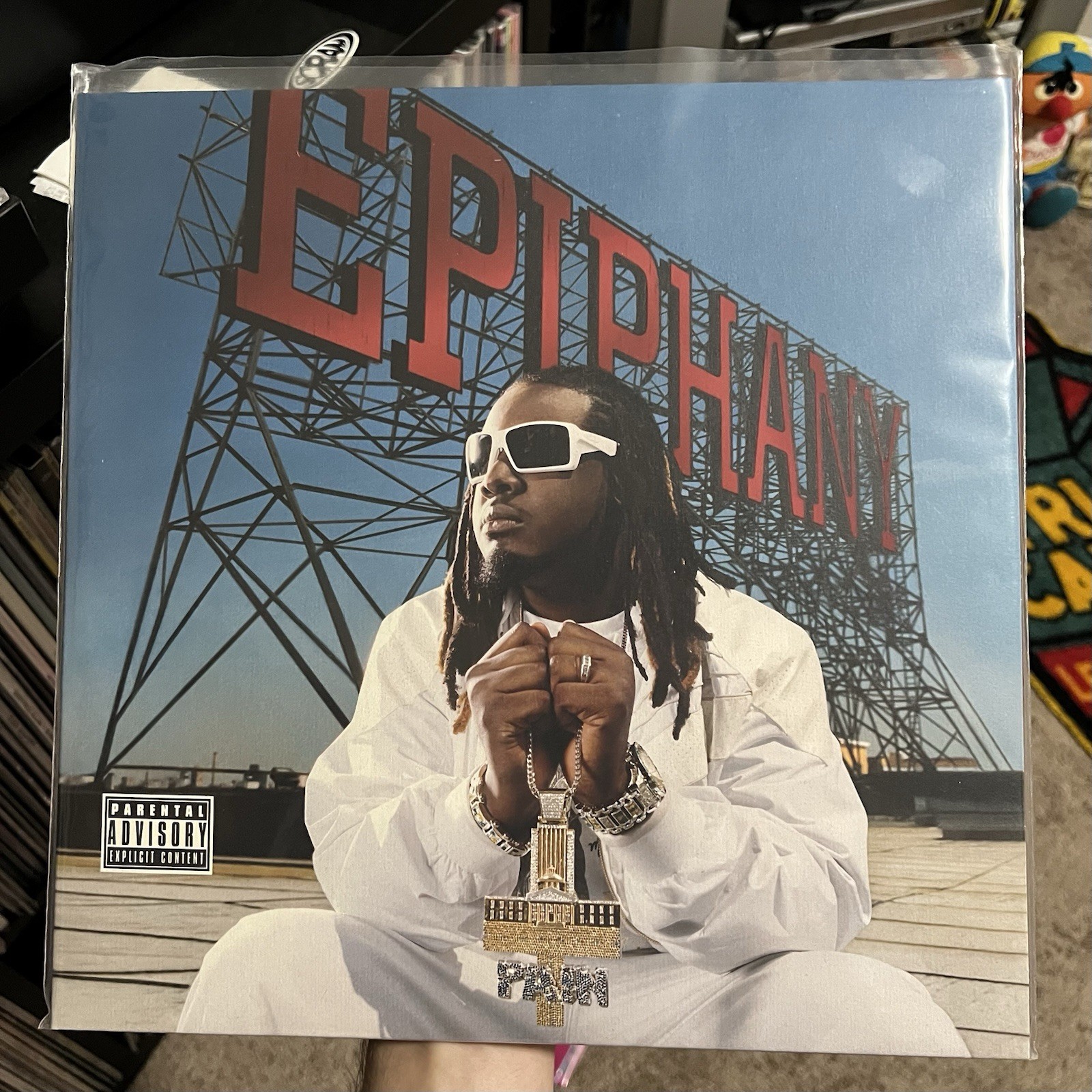 T-Pain Epiphany Vinyl Me Please Blue Seafoam Wave Vinyl LP Limited Edition /2000