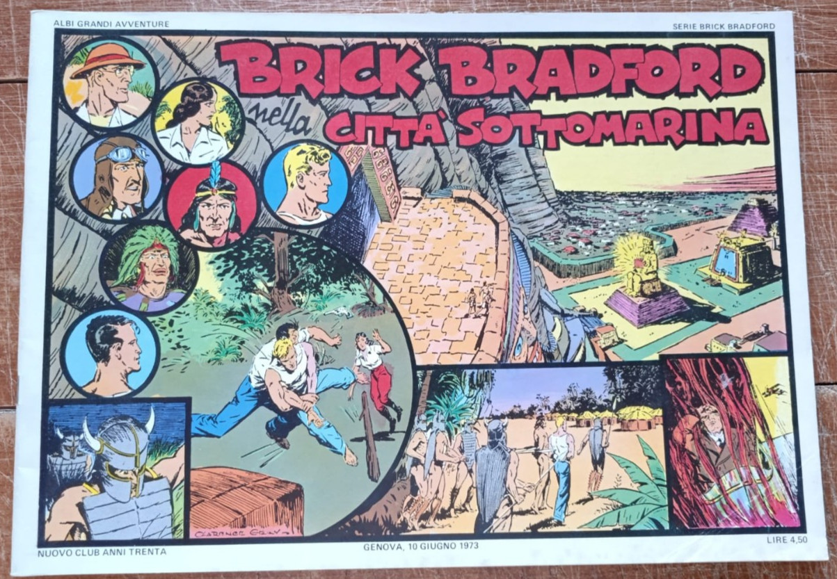 BRICK BRADFORD club anni 30 (nella città sottomarina)