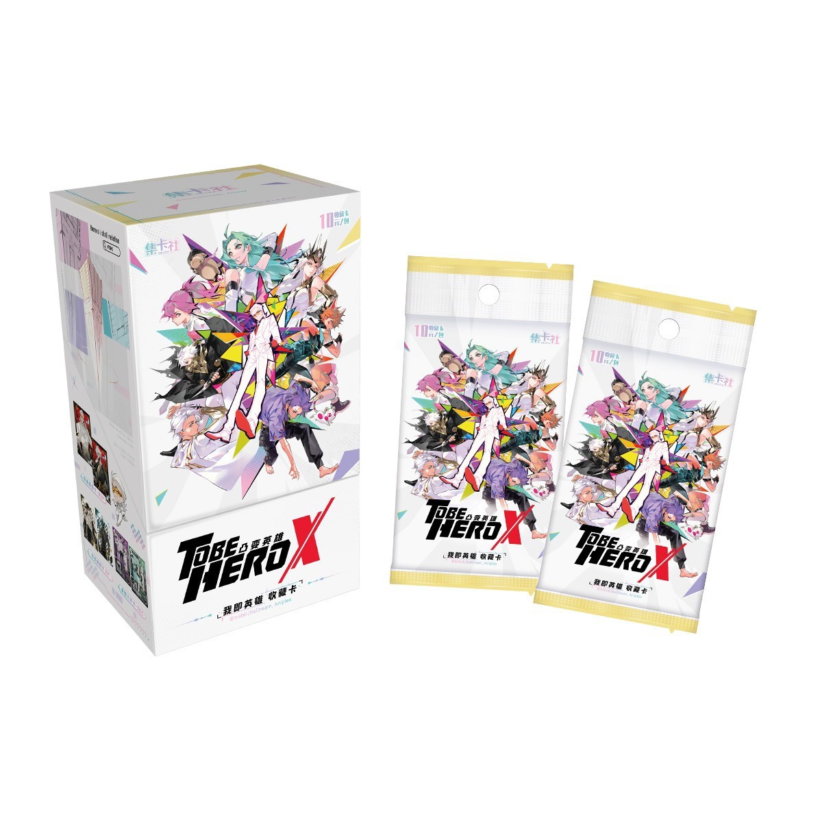2025 Nuova Card Fun TO BE HERO X Collezione Anime Trading Card Scatola Ufficiale Regalo