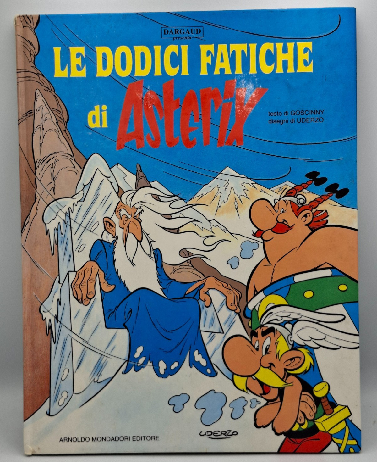 Le Dodici Fatiche di Asterix Mondadori 1 Edizione 1993 Lancia con Difetti