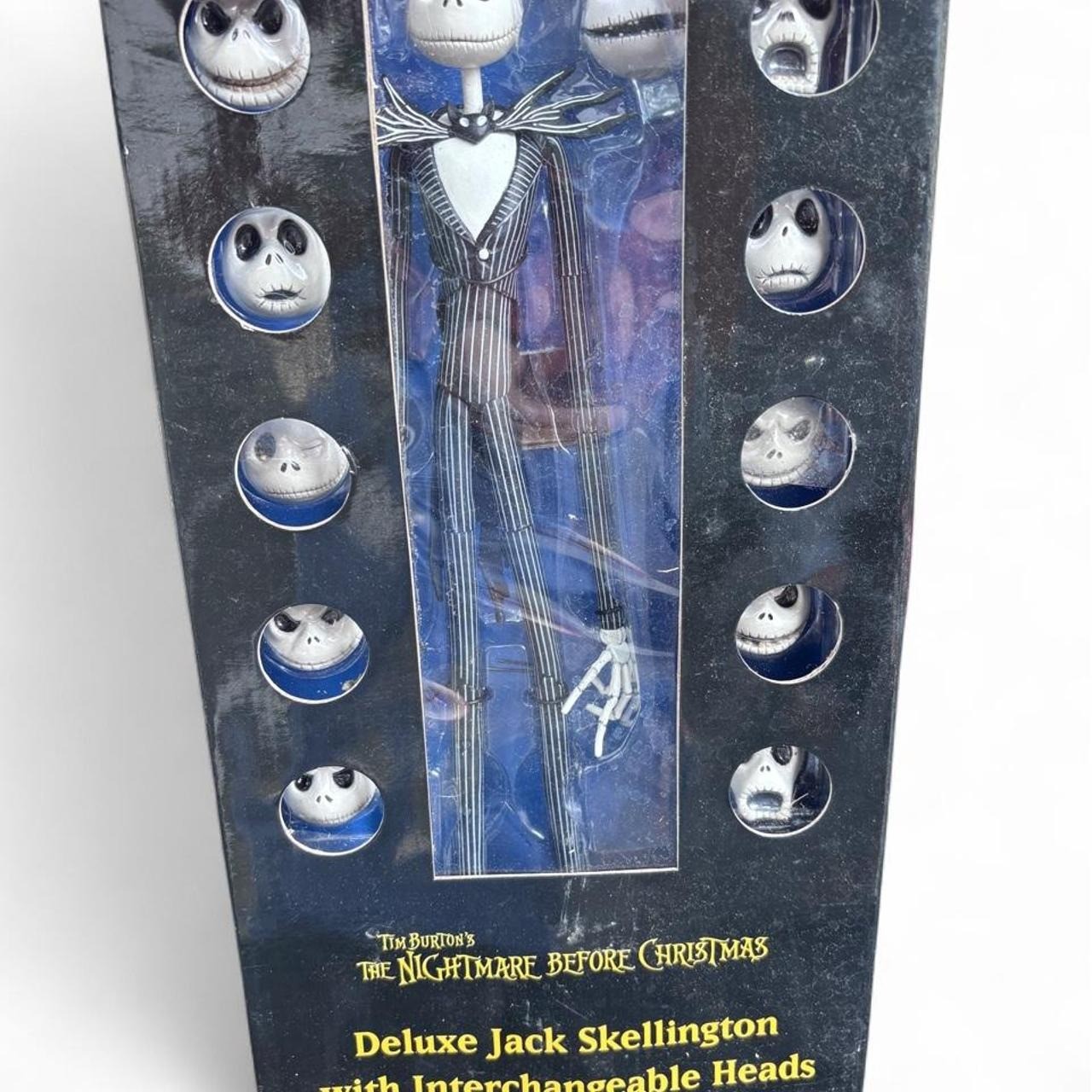NECA Nightmare Before Christmas Deluxe Jack Skellington Action Figure Heads