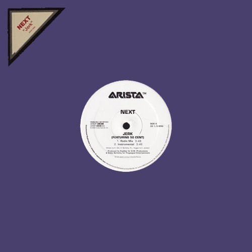 Next  Ft 50 Cent – Jerk - 12" Vinyl PROMO 2000 ARDP3838 - AEHW - EX/EX