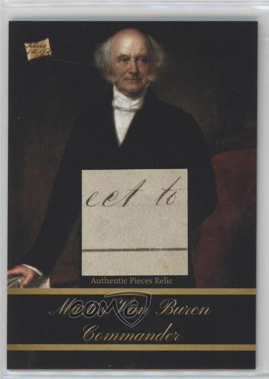 2020 The Bar Pieces of the Past Martin Van Buren #20 5l1