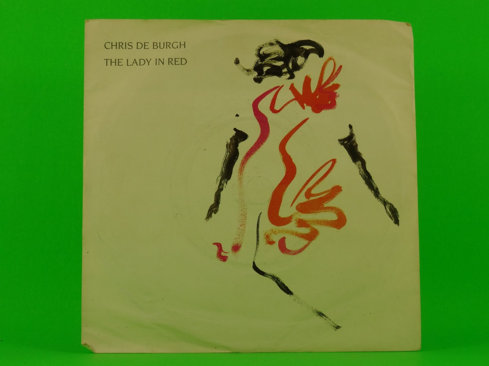 DE BURGH,CHRIS LADY IN RED (picture sleeve) (2) (137) 7" A&M