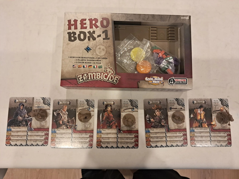 Zombicide Hero Box 1