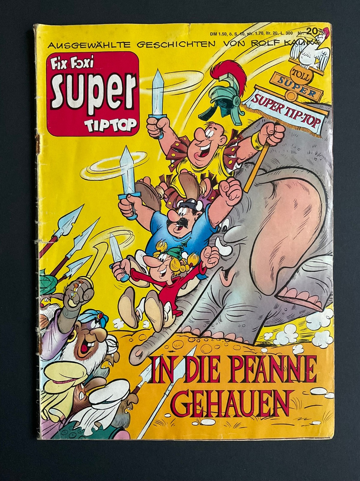 SUPER TIP TOP, n.20, Siggi e Babarras, GEVACUR 1968