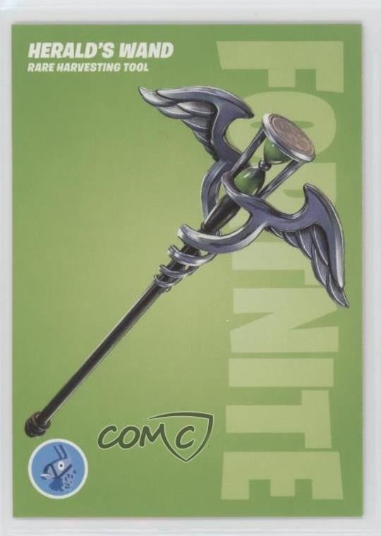 2021 Panini Fortnite Serie III Harvest Tools Herald's Wand Hyper Edge #H33 e6j