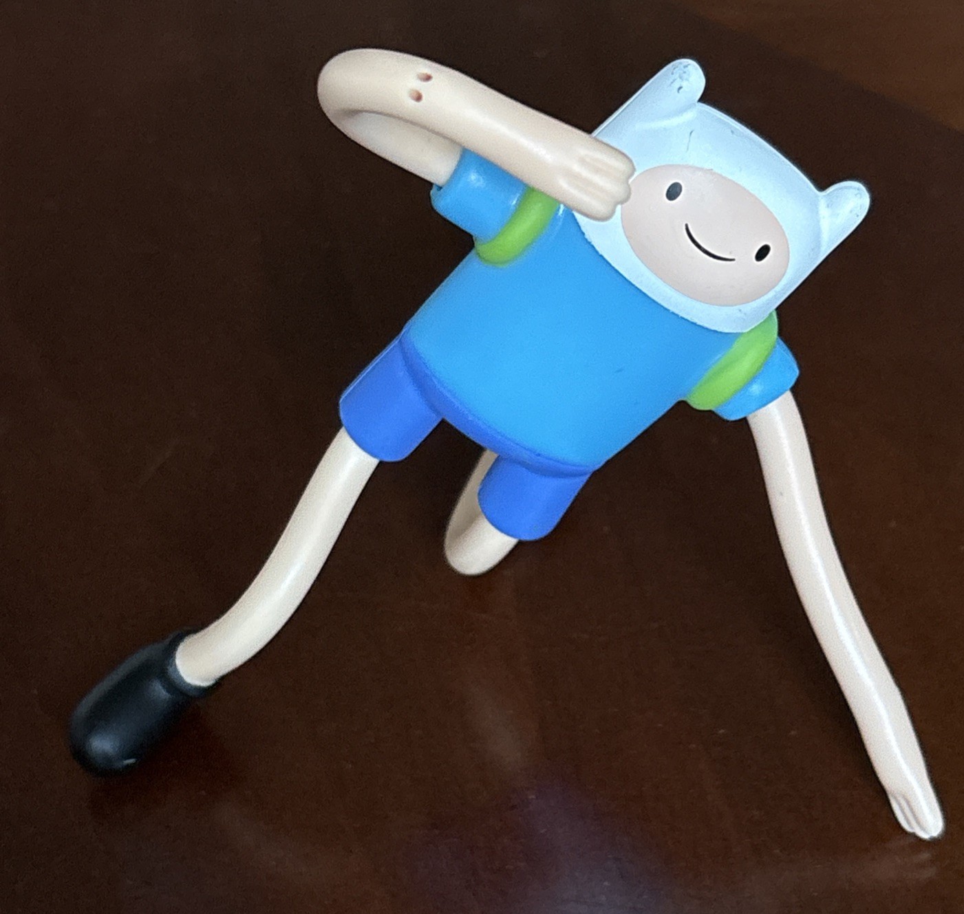 Adventure Time Finn Bendable Toy Figure 2014 Cartoon Network McDonald’s Promo