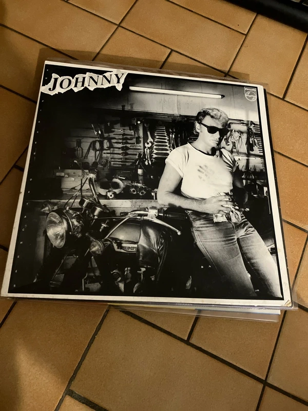 Vinyl Johnny Hallyday