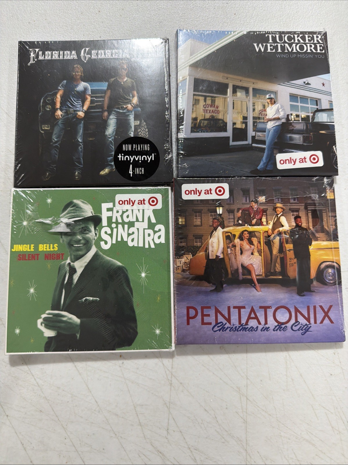 Target Tiny Vinyl Lot 4" Read The Description!