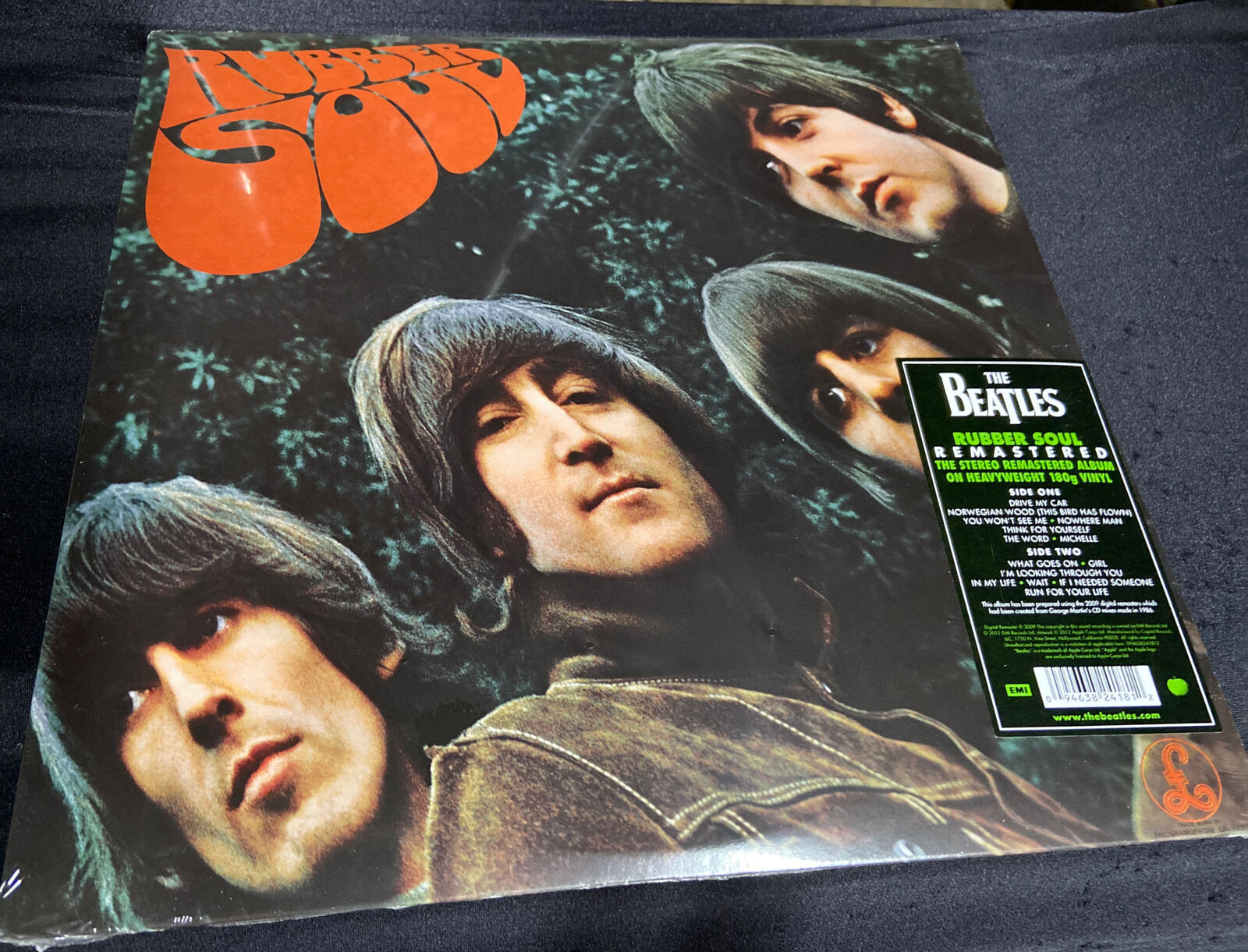 The Beatles RUBBER SOUL 180g Audiophile 2012 Vinyl SEALED! NEW MINT PCS3075 UK