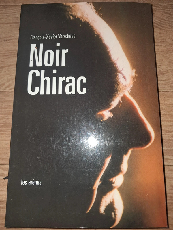 Livre Chirac - Noir