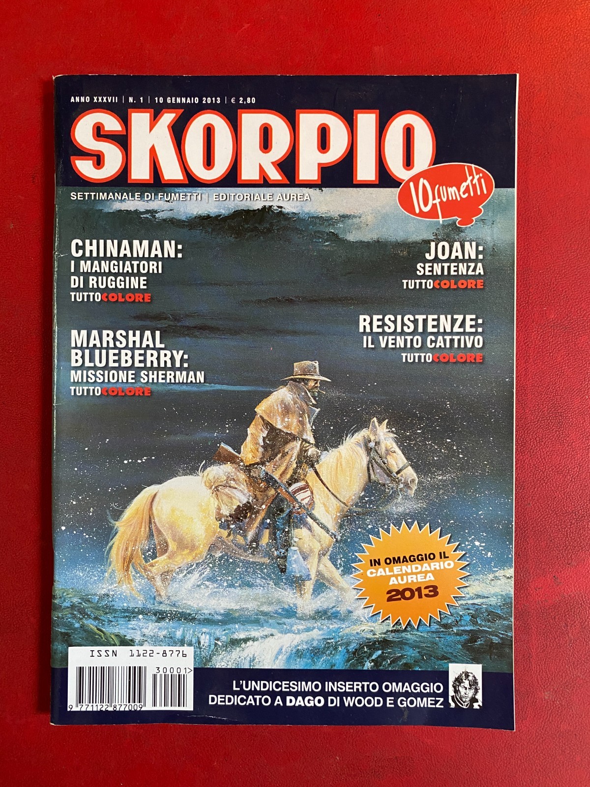 SKORPIO n. 1 Ed. Aurea (10-1-2013) Fumetto + inserto DAGO