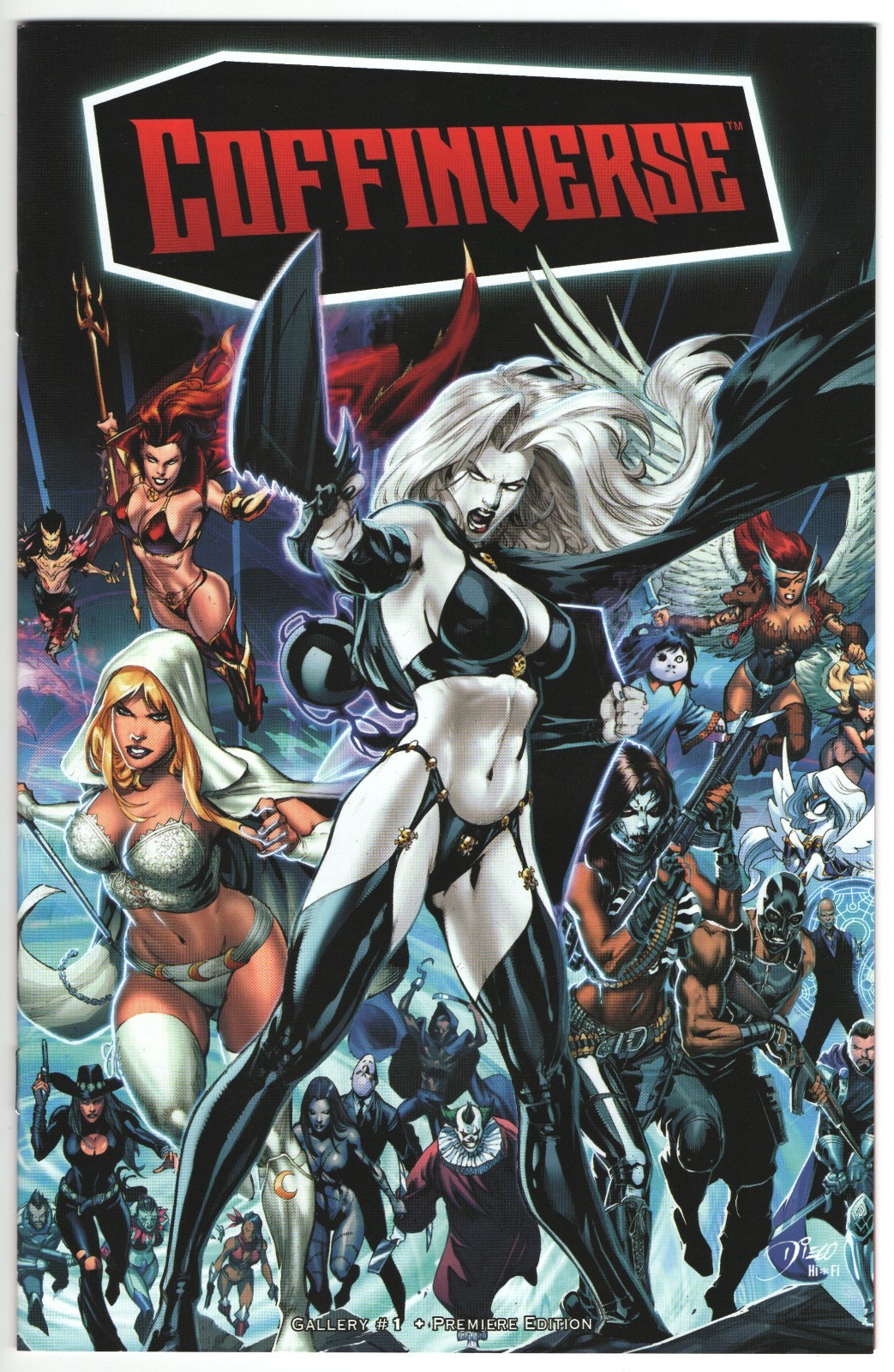 Coffinverse Gallery #1 (2026)-Coffin Comics-Lady Death-VF/NM