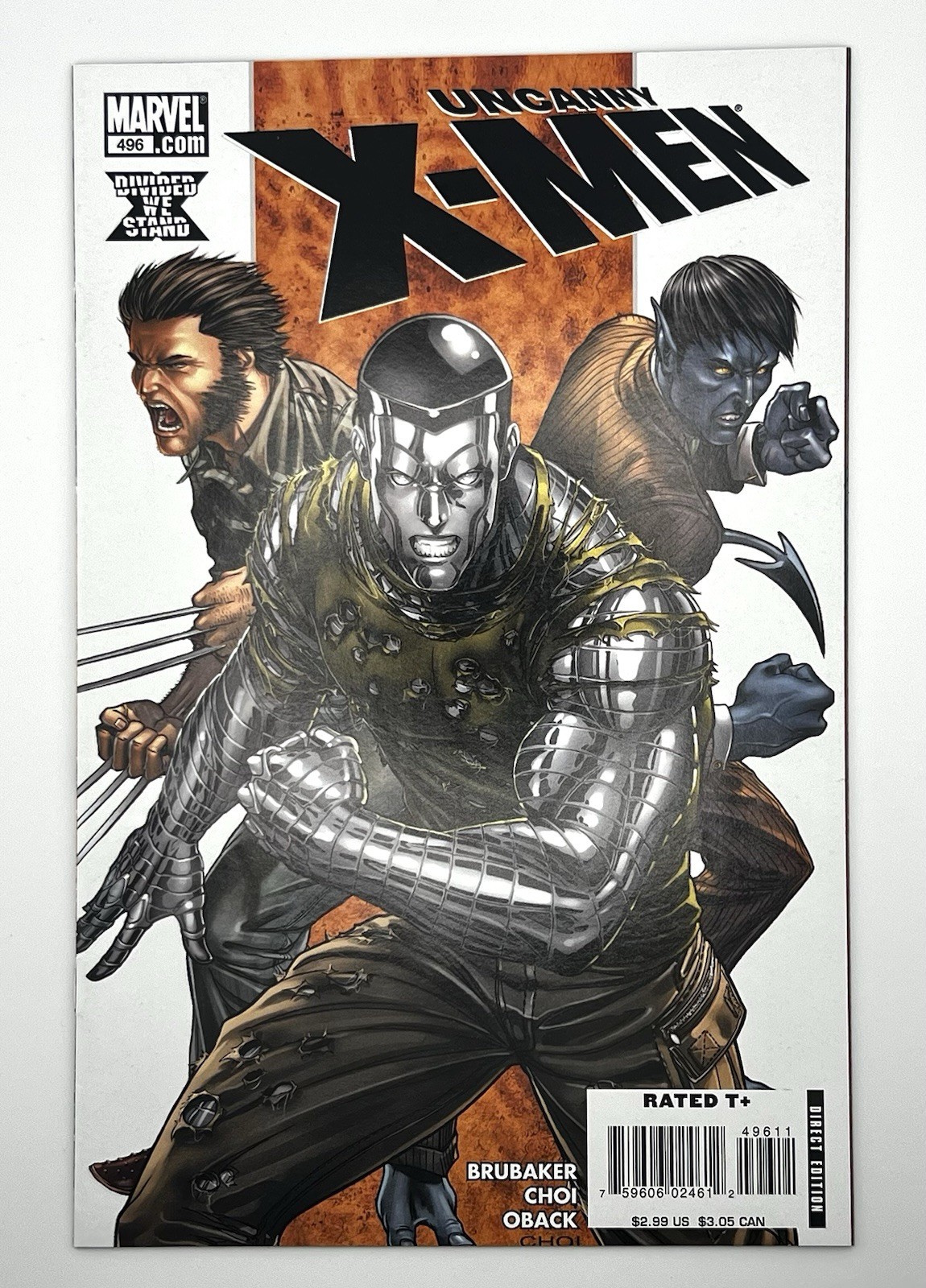 Uncanny X-Men 496 BENE/VERY FINE diviso We Stand Marvel Comics 2008