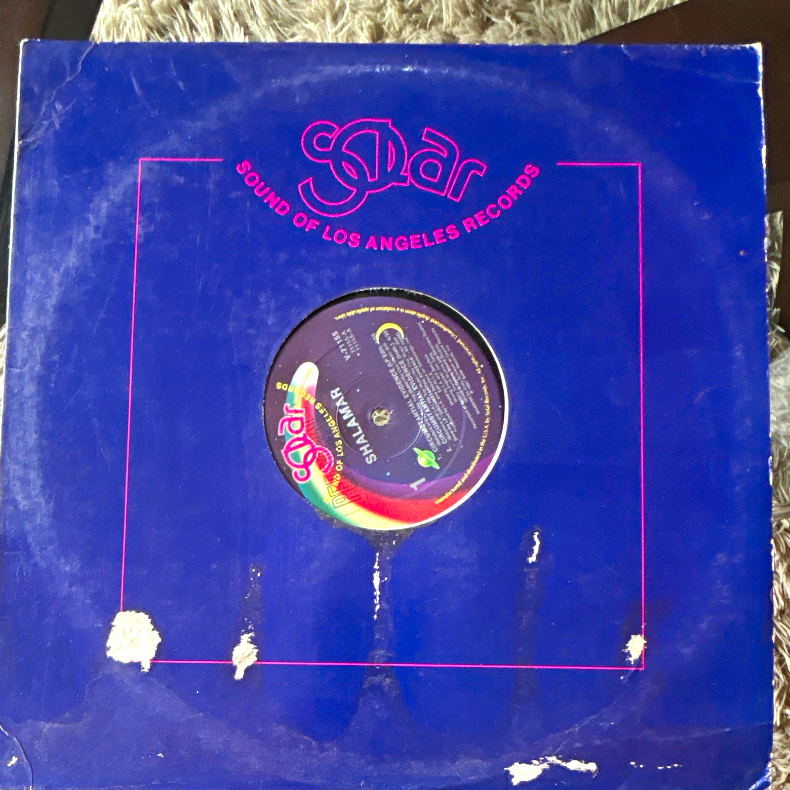 Shalamar – Circumstantial Evidence 12" Vinyl Single Solar 1987 V-71155