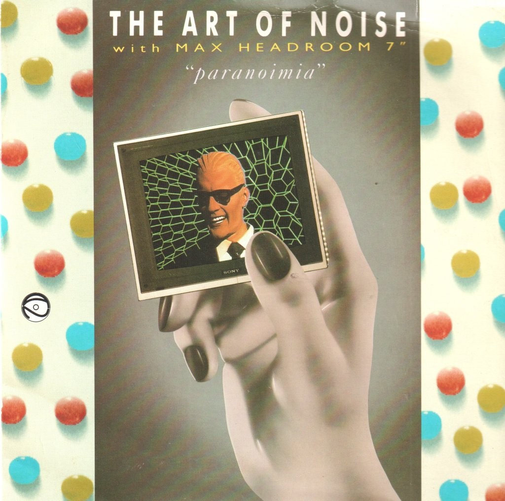 Art of Noise Paranoimia Vinile 7" UK China 1986 45 RPM WOK9