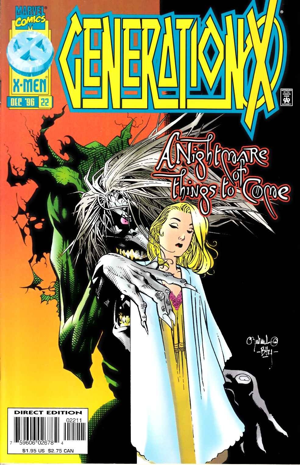 Generazione X #22 (1996) fumetto Marvel molto bello (8.0) spedizione gratuita oltre 50,00€