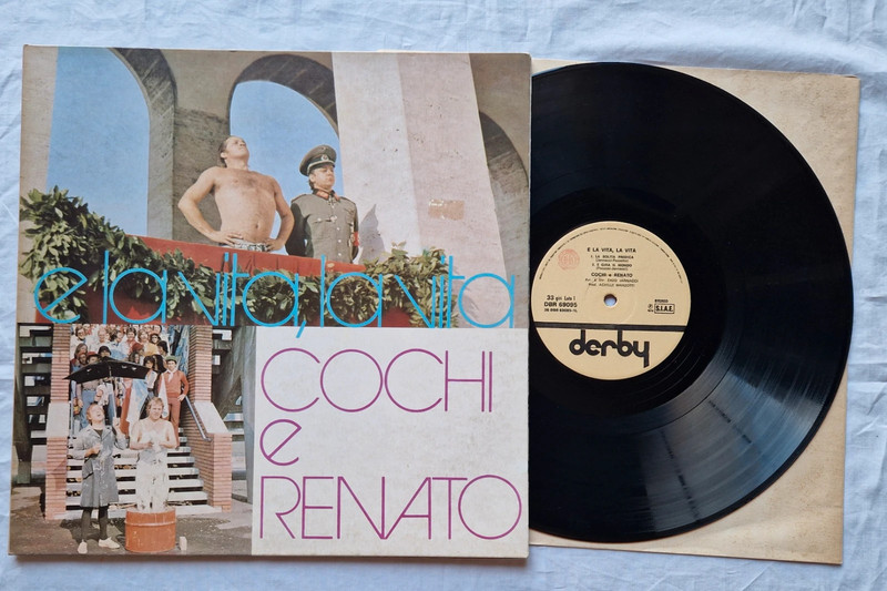 Cochi e Renato E la vita la vita Lp 33 giri del 1974