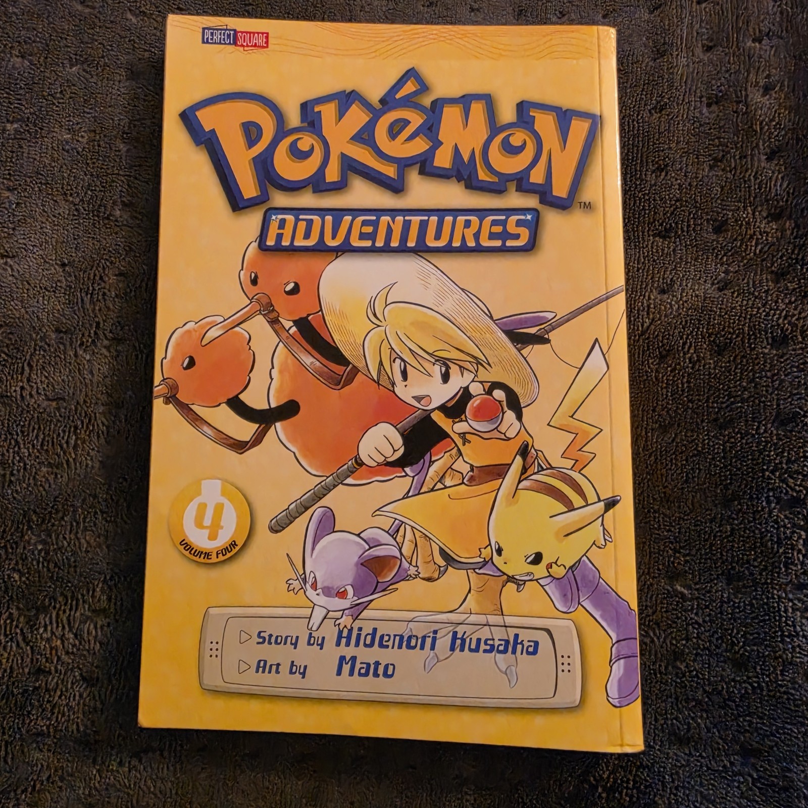 Pokémon Adventures Vol 4 Manga Trade Paperback VIZ Media Kusaka & Mato