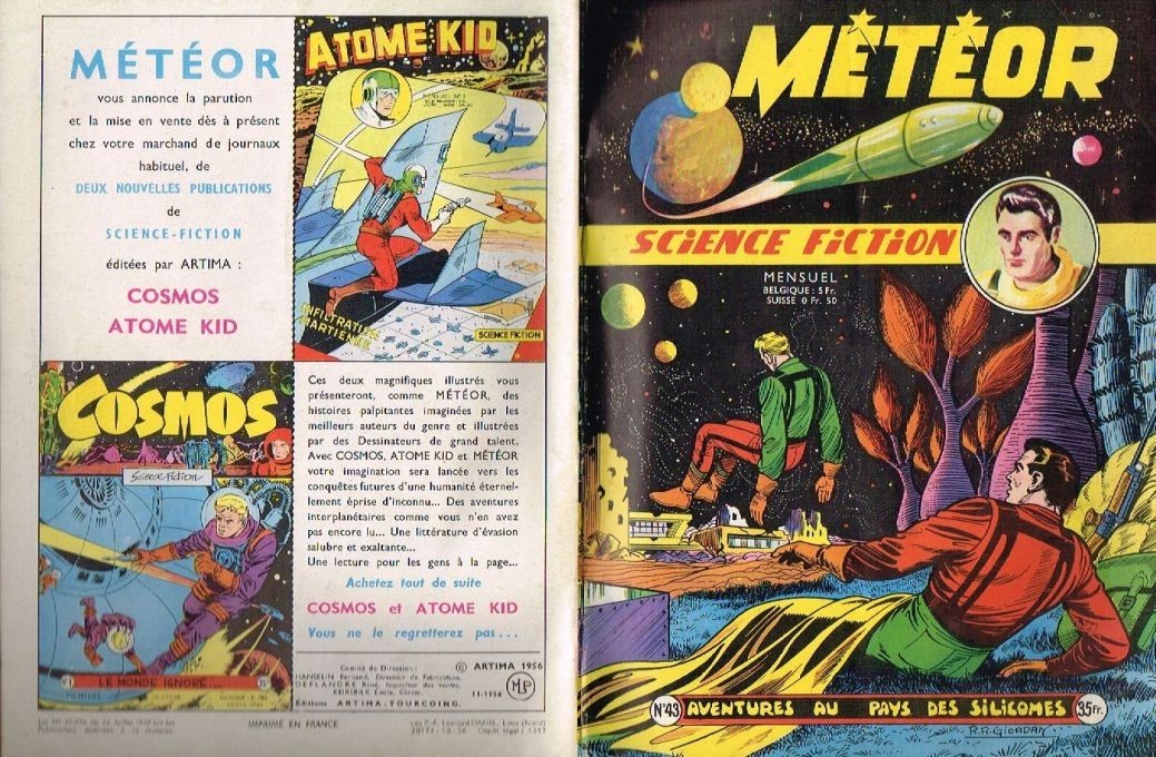 METEOR NUMERO 43  ARTIMA 1956