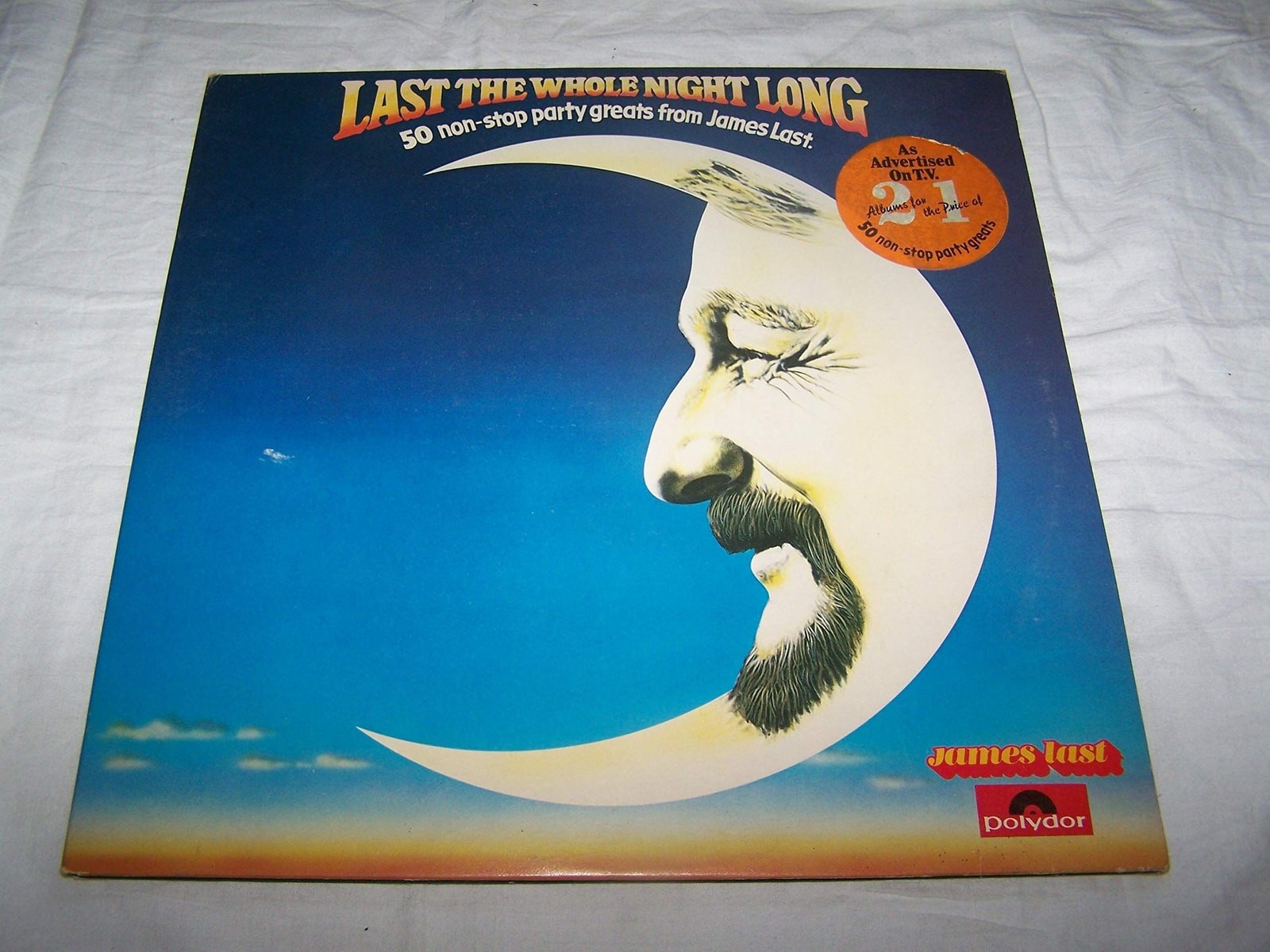 James Last Last The Whole Night Long Double Vinyl LP 1979